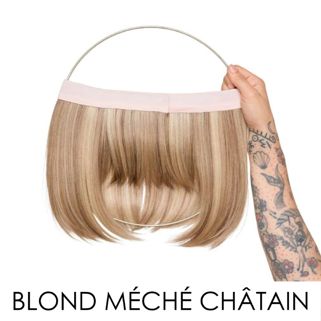 Couronne compl&egrave;te Cl&eacute;mence blond m&eacute;ch&eacute; | Comptoir de Vie