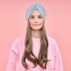 Couronne longue wavy Rosa blond fonc&eacute; dor&eacute; | Comptoir de Vie