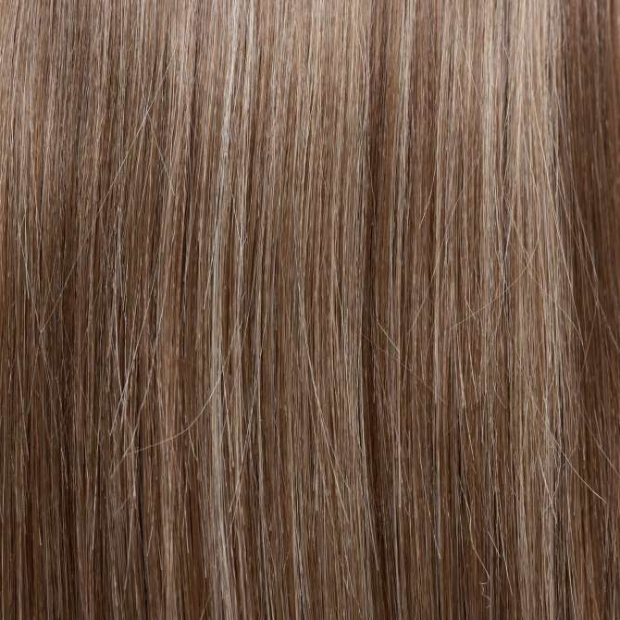 Couronne longue wavy Romane ch&acirc;tain m&eacute;ch&eacute; | Comptoir de Vie