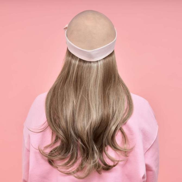 Couronne longue wavy Romane ch&acirc;tain m&eacute;ch&eacute; | Comptoir de Vie
