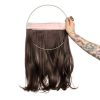 Couronne longue wavy Naouel ch&acirc;tain moyen | Comptoir de Vie