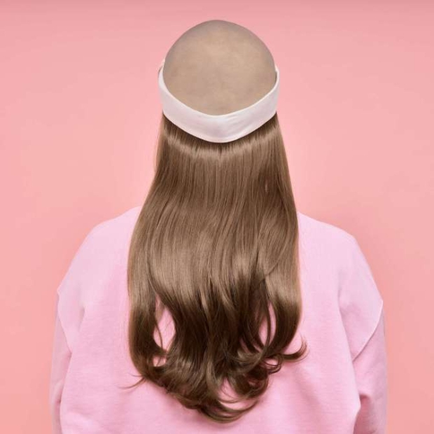 Couronne longue wavy Luce ch&acirc;tain clair | Comptoir de Vie