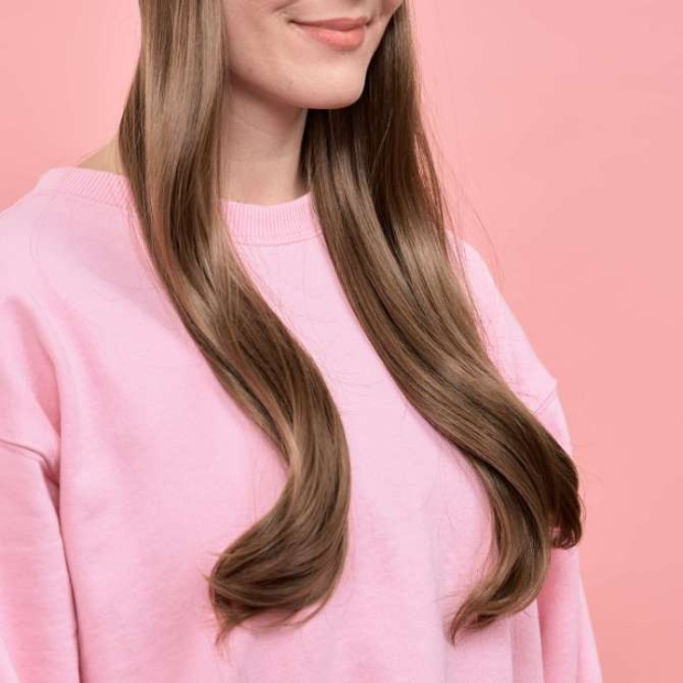 Couronne longue wavy Luce ch&acirc;tain clair | Comptoir de Vie