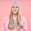 Couronne longue wavy Ang&egrave;le blond m&eacute;ch&eacute; | Comptoir de Vie