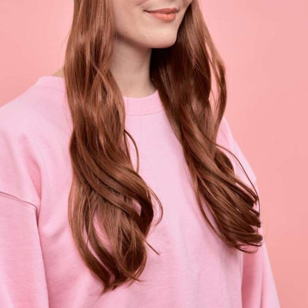 Couronne cheveux longue wavy Nicole roux | Comptoir de Vie