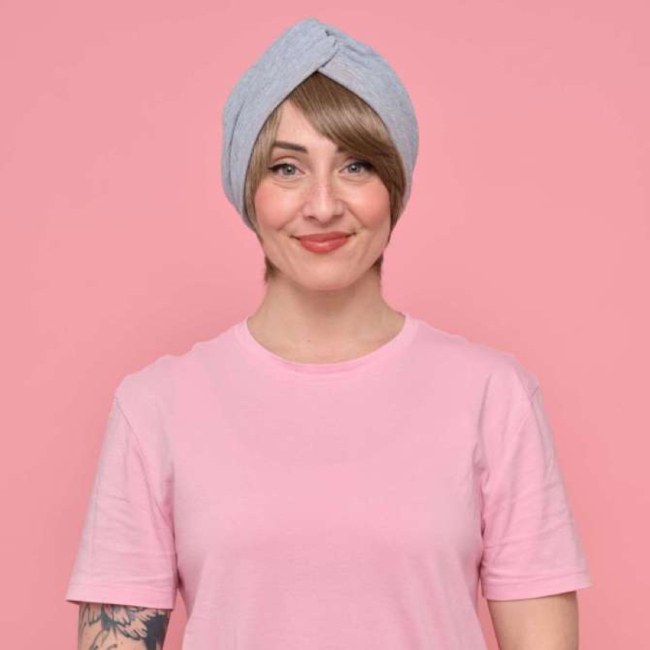 Couronne de cheveux compl&egrave;te Courte  - Les Franjynes - couleurs_franjynes: Ch&acirc;tain m&eacute;ch&eacute; blond