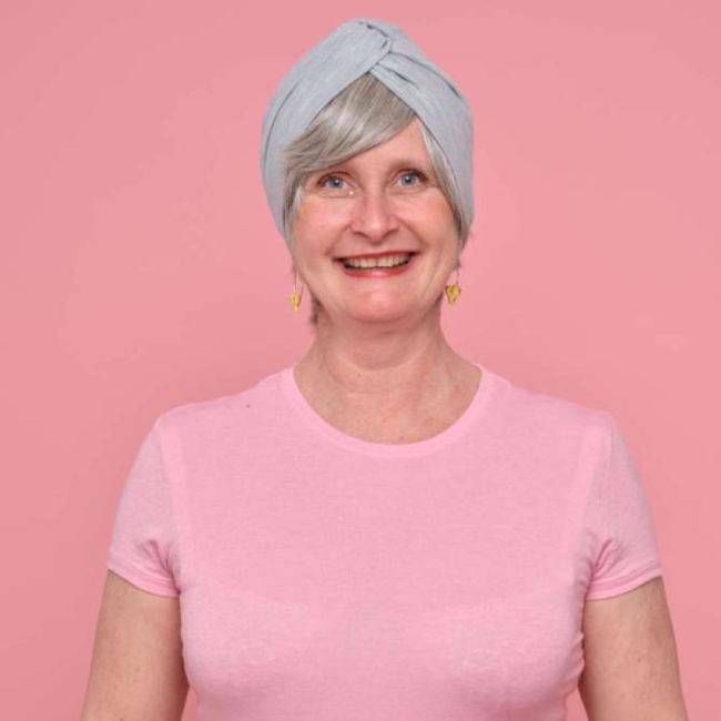 Couronne de cheveux compl&egrave;te Courte  - Les Franjynes - couleurs_franjynes: Poivre et Sel