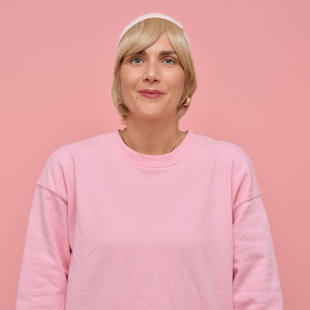 Couronne de cheveux courte blond dor&eacute; | Comptoir de Vie