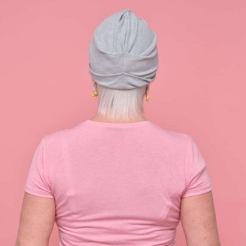 Couronne de cheveux courte blanche Line | Comptoir de Vie
