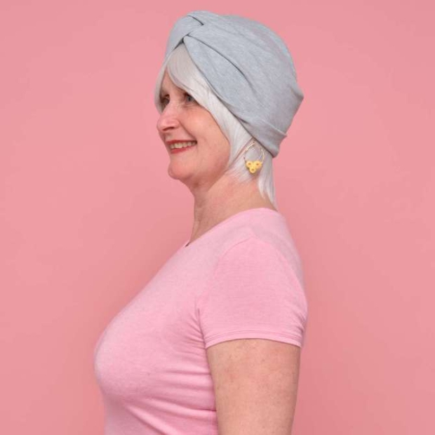 Couronne de cheveux courte blanche Line | Comptoir de Vie