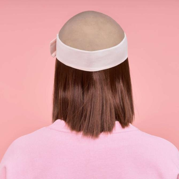 Couronne de cheveux carr&eacute; auburn Caroline | Comptoir de Vie