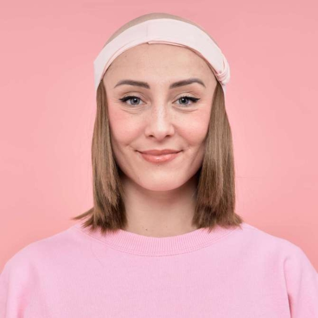 Couronne de cheveux carr&eacute; ch&acirc;tain clair | Comptoir de Vie