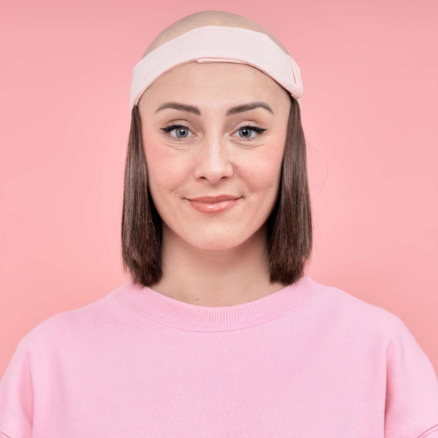 Couronne de cheveux carr&eacute; ch&acirc;tain moyen | Comptoir de Vie