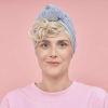 Fausse frange boucl&eacute;e blond platine H&eacute;l&egrave;ne | Comptoir de Vie
