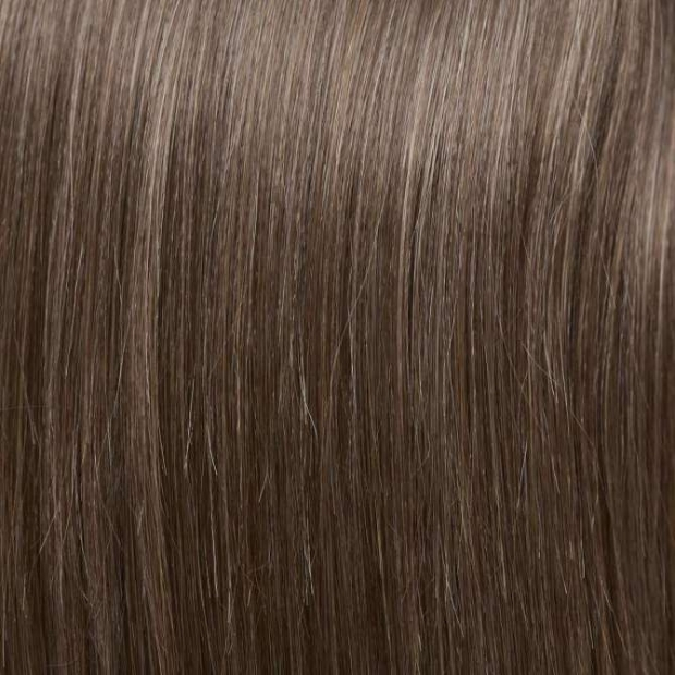 Fausse frange boucl&eacute;e blond fonc&eacute; dor&eacute; | Comptoir de Vie