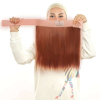 Couronne de cheveux mi-longue rousse Emma | Comptoir de Vie