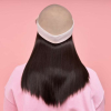 Couronne de cheveux mi-longue mocha Monica | Comptoir de Vie