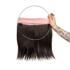 Couronne de cheveux mi-longue mocha Monica | Comptoir de Vie