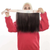 Couronne de cheveux mi-longue mocha Monica | Comptoir de Vie