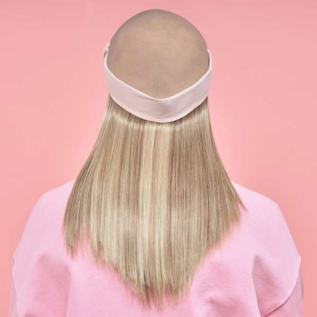 Couronne mi-longue blond m&eacute;ch&eacute; ch&acirc;tain | Comptoir de Vie