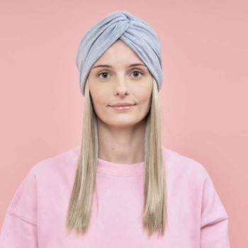 Frange Reverse  Diane - Blond m&eacute;ch&eacute; ch&acirc;tain - Les Franjynes