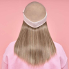 Couronne mi-longue ch&acirc;tain m&eacute;ch&eacute; blond | Comptoir de Vie