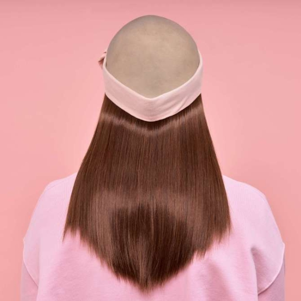 Couronne de cheveux mi-longue auburn Julia | Comptoir de Vie