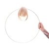 Fausse frange droite blond platine France | Comptoir de Vie