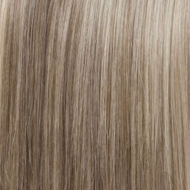 Fausse frange droite blond m&eacute;ch&eacute; ch&acirc;tain | Comptoir de Vie
