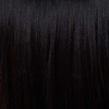 Fausse frange droite brun noir Louise | Comptoir de Vie
