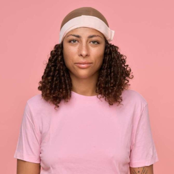 Couronne Curly Oprah Ch&acirc;tain - Confort & Style Naturel | Les Franjynes