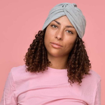 Couronne Curly Oprah Ch&acirc;tain - Confort & Style Naturel | Les Franjynes