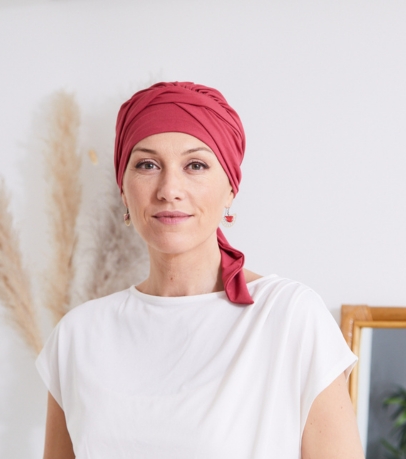 turban femme pré noué style élégant