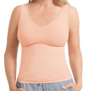 Top Kitty coton sans couture rose nude – Amoena