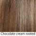 Perruque Cindy HH Lace en cheveux naturels - chocolate cream rooted - Gisela Mayer